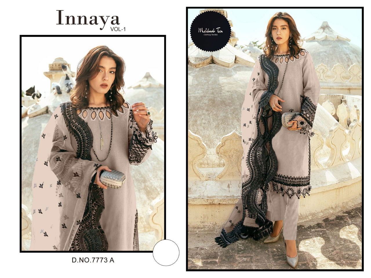 Mehboob Tex Innaya 1 G New Festive Wear Pakistani Salwar Kameez